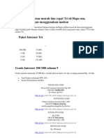 Download Cara Koneksi Dan Cara Daftar Internet Unlimited Kartu 3 by Tony Suryo SN77837873 doc pdf