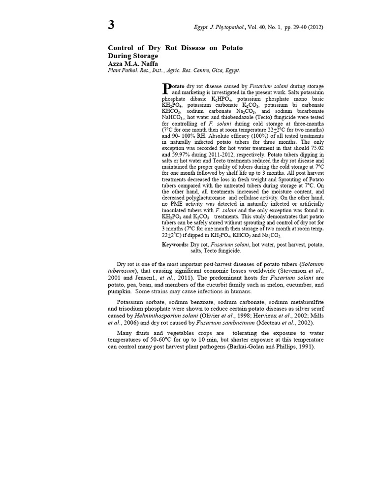 Storage Experiment | PDF