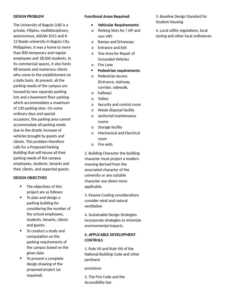 Design Problem MT-01 | PDF