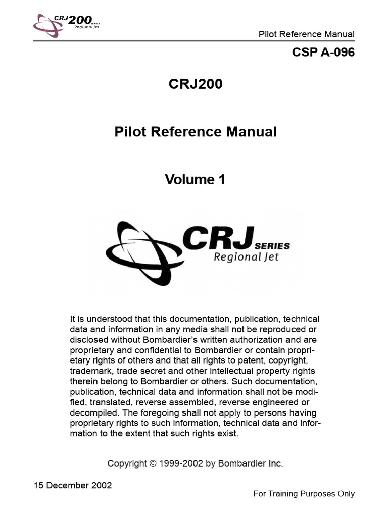 CRJ 200 PILOT REFERENCE MANUAL PDF visual data 7