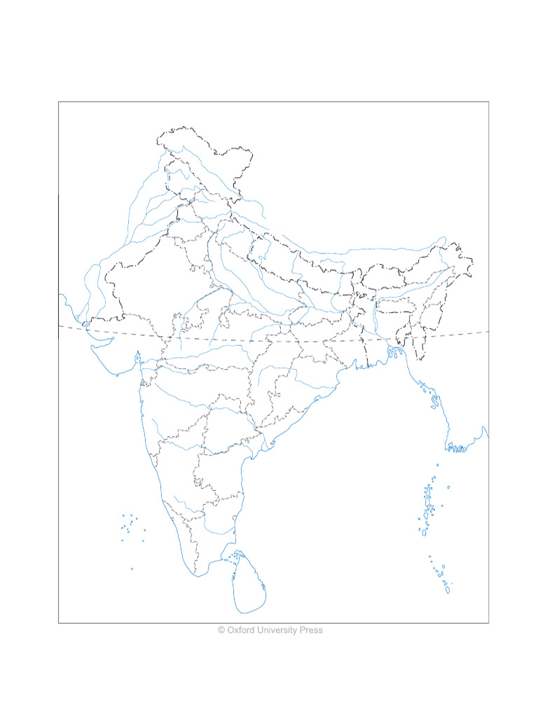 India river with state boundary pdf