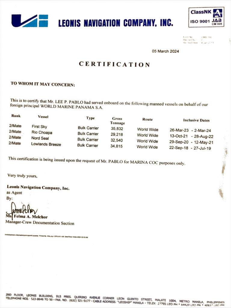 Service Record | PDF