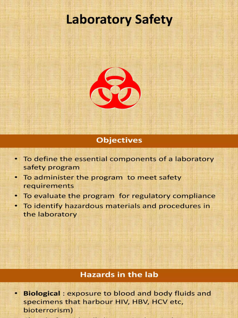 Chem L Laboratory Safety | PDF