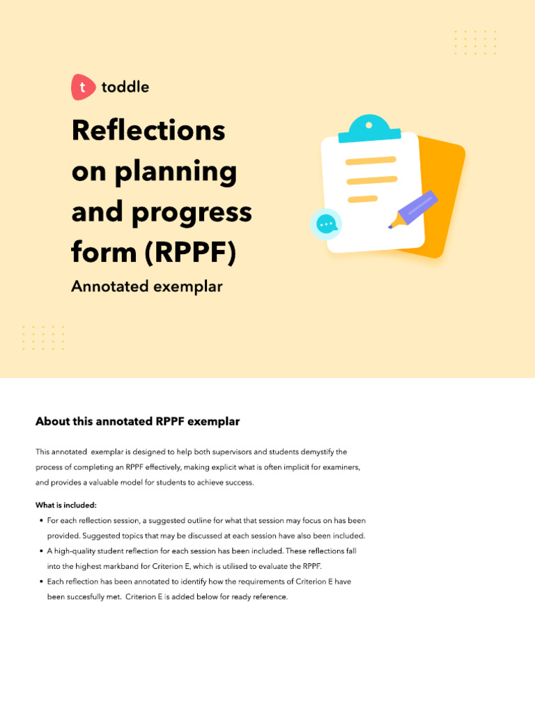 Ejemplo de RPPF para monografía IB | PDF