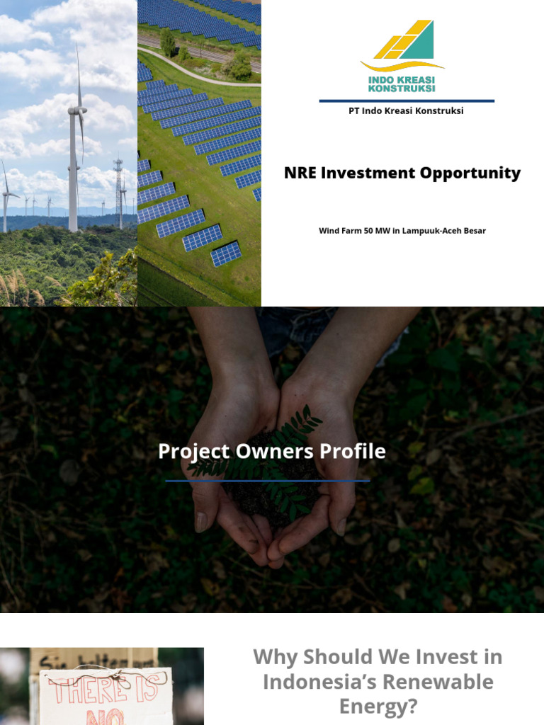 50 MW Wind Farm Investment in Aceh | PDF | Wind Farm | Solar Power