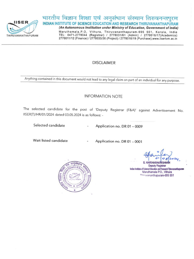 Opening Selected Drfa 2024 08 01 | PDF