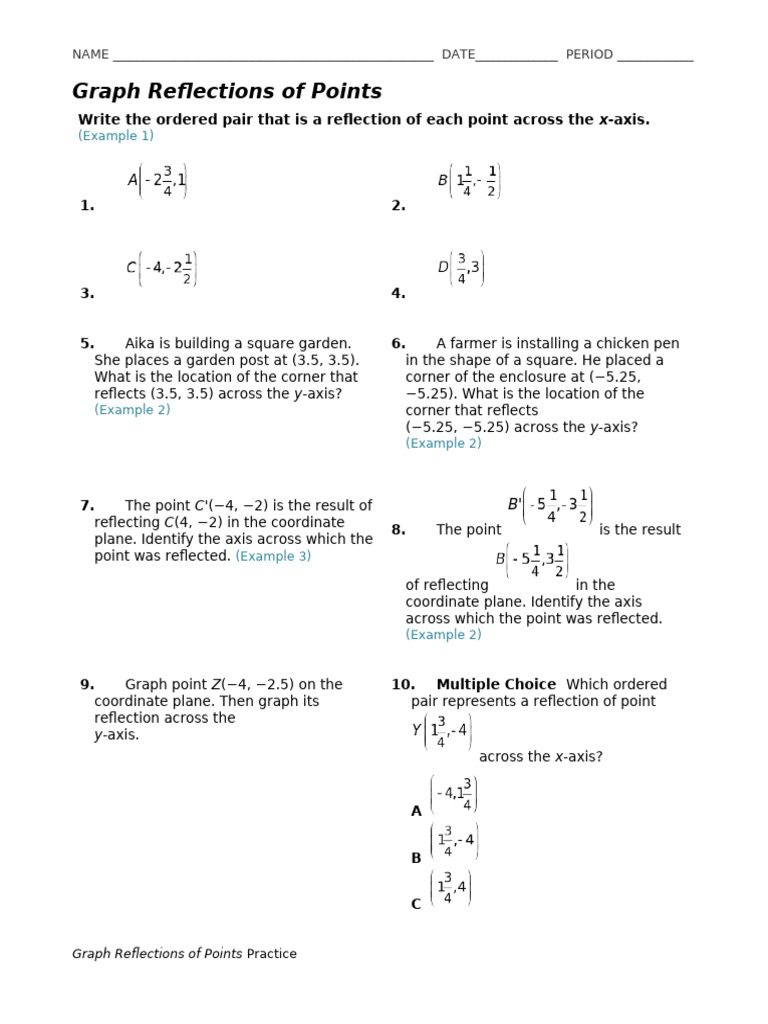 Lesson 4.6 Practice | PDF