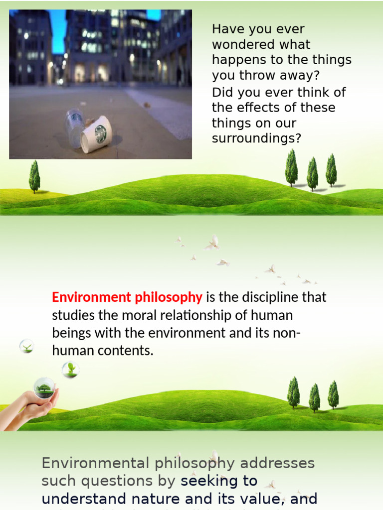 Human Person in The Environment | PDF