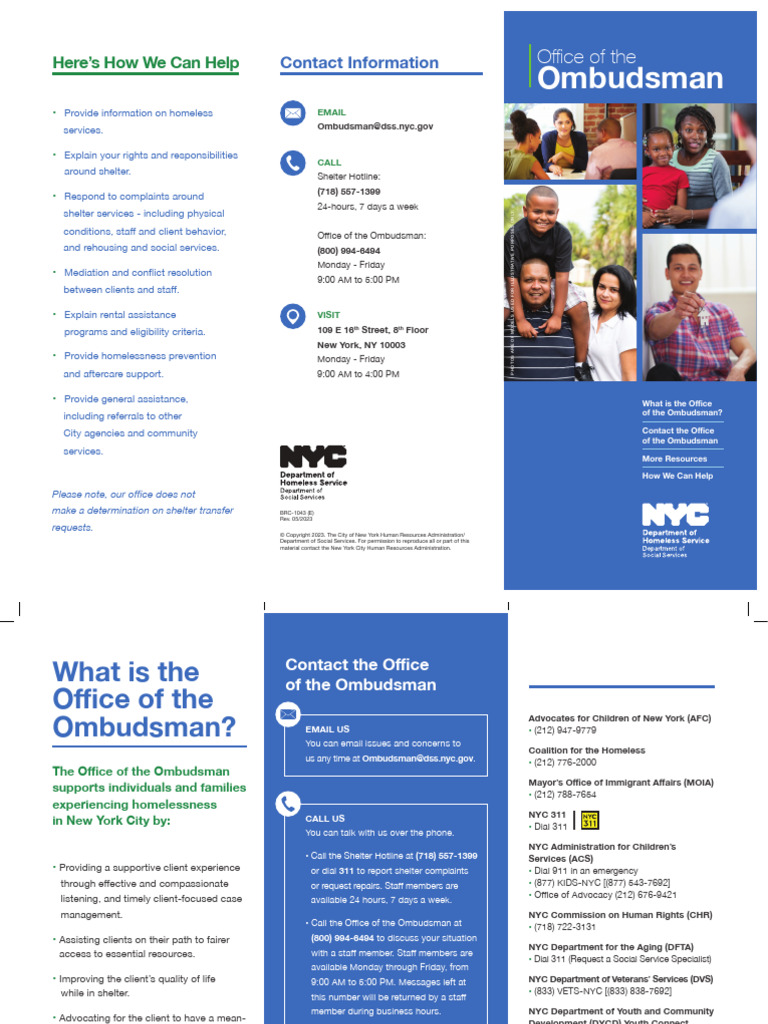 Ombudsman Brochure | PDF
