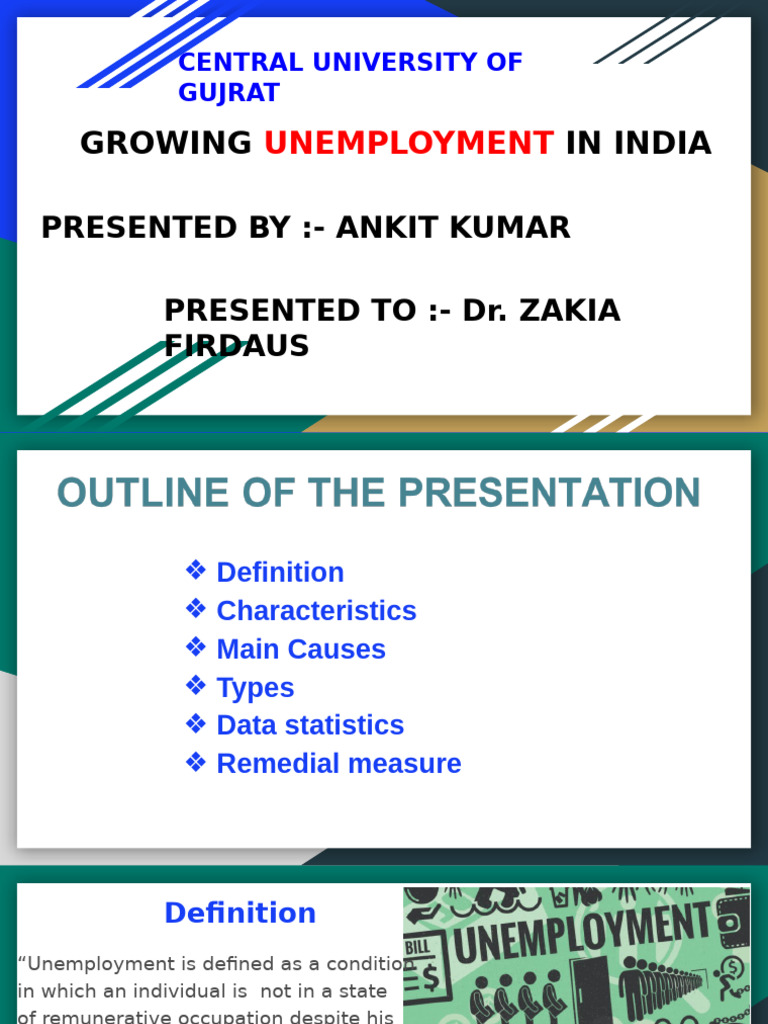 Growing Unemployment in India | PDF | Unemployment | Social Science
