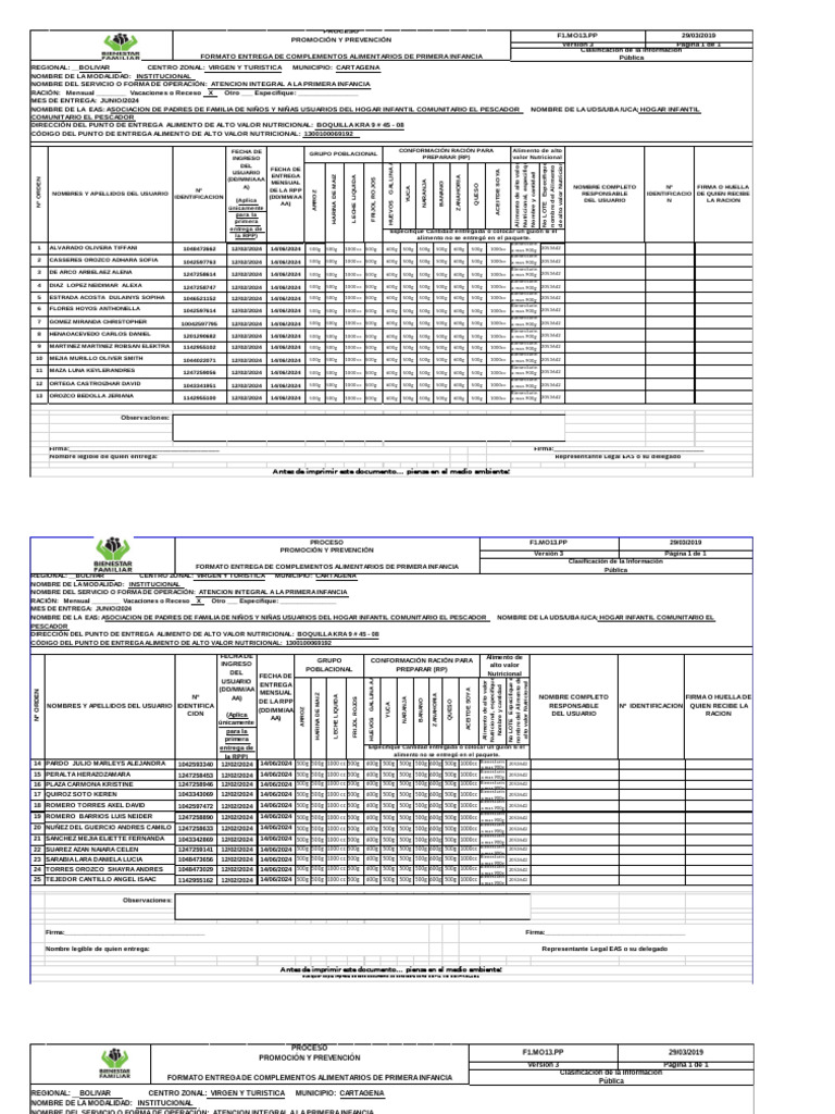 Formato de RPP para Imprimir | PDF