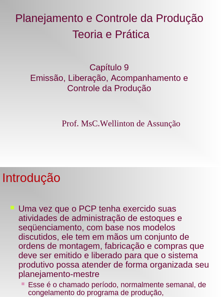 PCP Aula9 | PDF