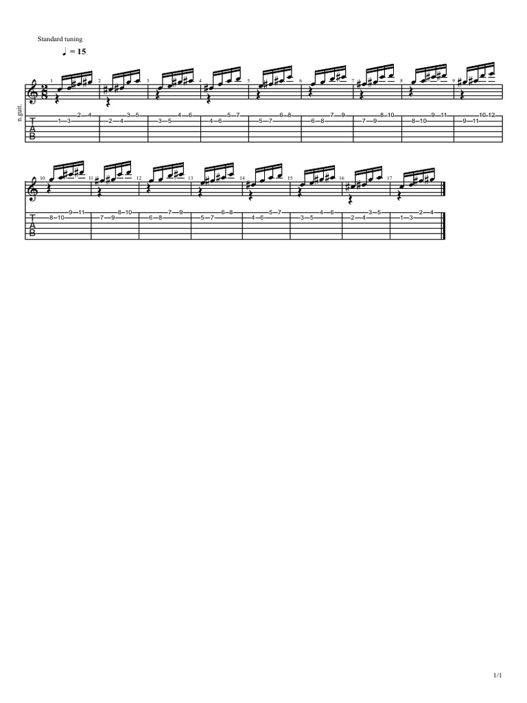 Standard tuning pdf