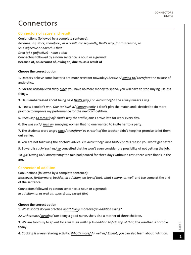 Connectors | PDF