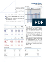 Derivatives Report 11th January 2012