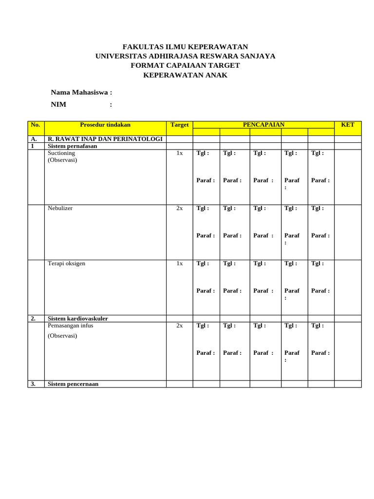 Target Harian | PDF