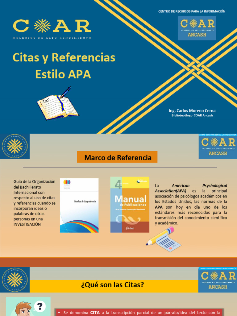 Citas y Referencias APA 2024 | PDF