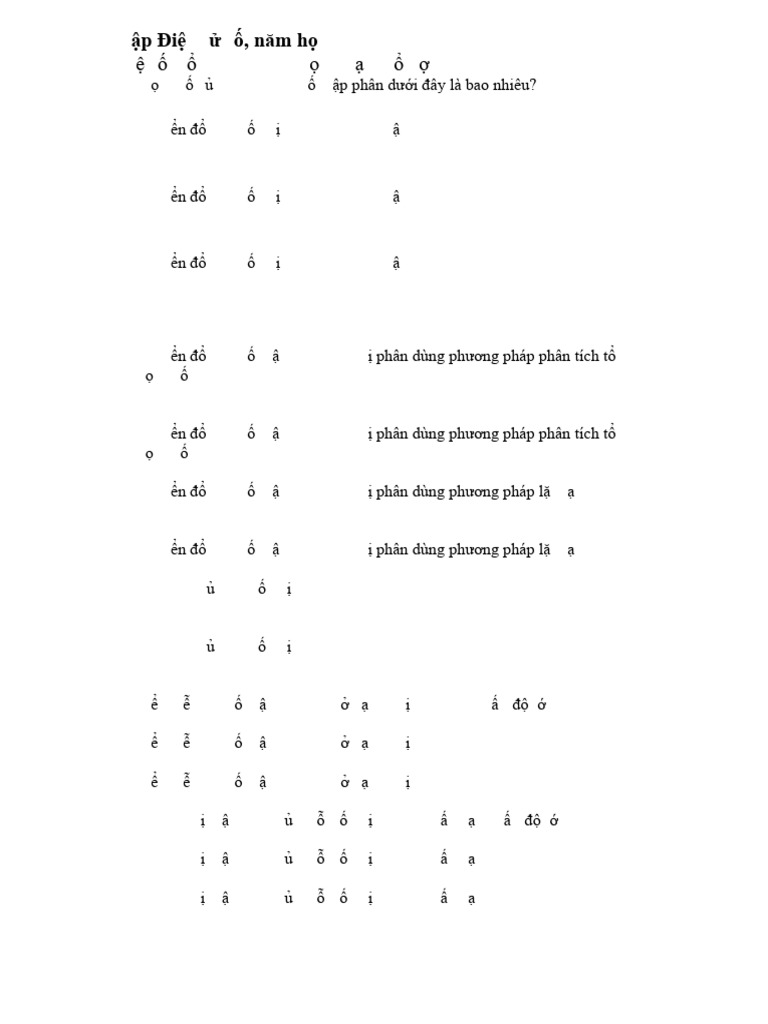 Bai Tap - 2021 | PDF
