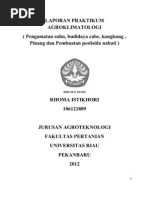 Download agroklimatologi praktikum rhoma istikhori by Rhoma Istikhori Fsl SN77850583 doc pdf