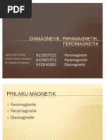 Download DIAMAGNETIK PARAMAGNETIK FEROMAGNETIK by Tito Anugrah Perdana SN77850625 doc pdf