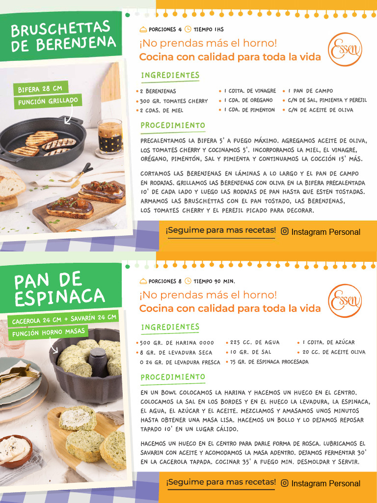 Bruschettas de Berenjena sin Horno | PDF | Hogar, jardinería y ...
