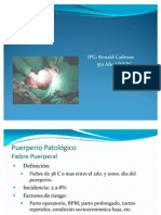 Puerperio Patologico