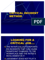 Presn Critical Incident Method