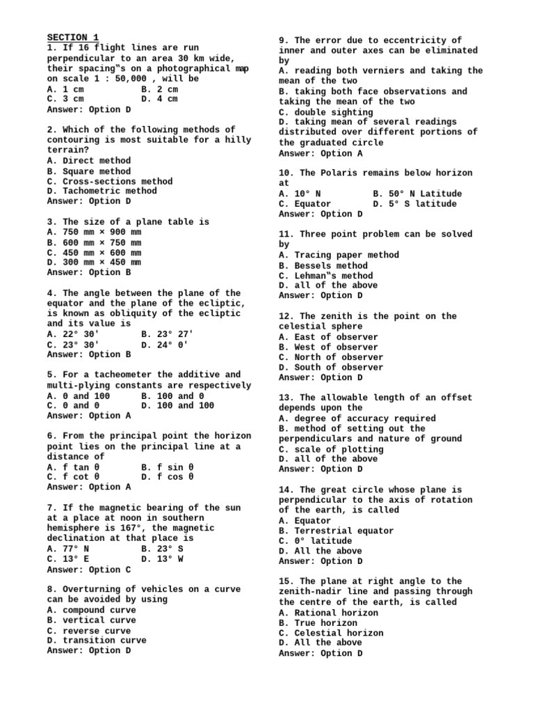 Examveda Surveying Converted Pdf