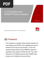 Owa330020 Ranap Protocol Analysis (Iu CS) Issue3.0