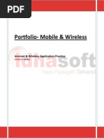 Portfolio-Mobile & Wireless: Internet & Wireless Application Practice