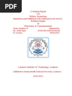 Wimax Seminar Report