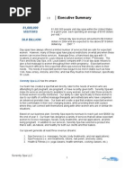 Business plan for a health spa
