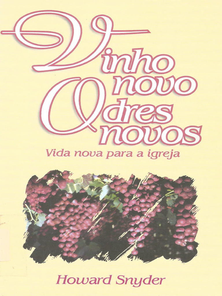 Vinho Novo Odres Novos | PDF