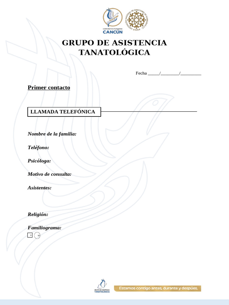 Primer Contacto y Entrevista Inicial | PDF