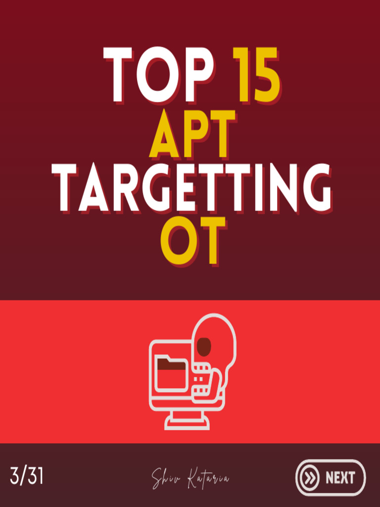 Top 15 APT PDF | PDF | Espionage | Cyberwarfare