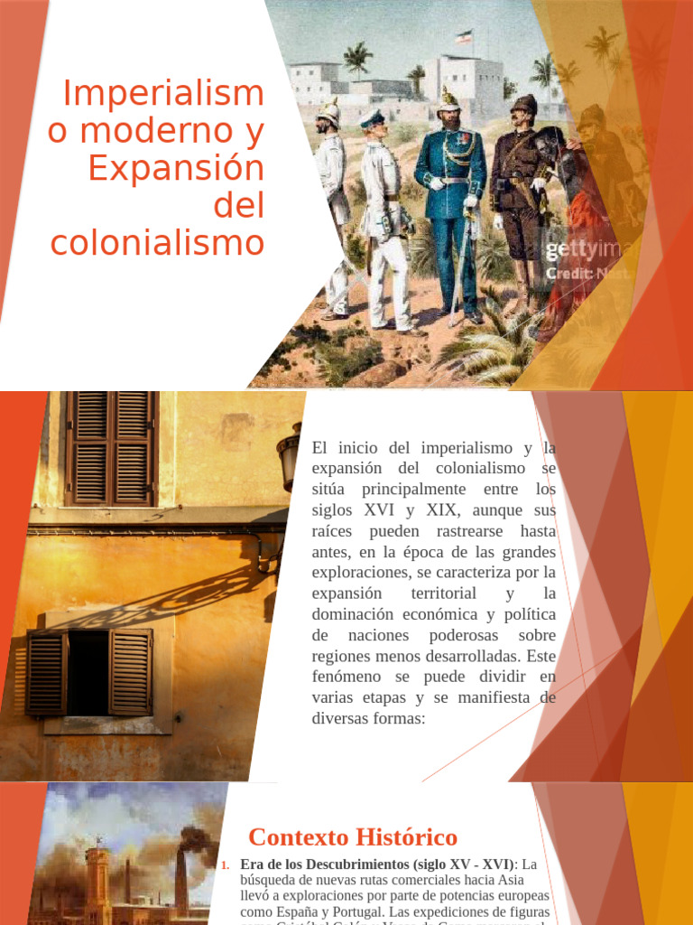 Imperialismo Moderno y Expansión Del Colonialismo | PDF
