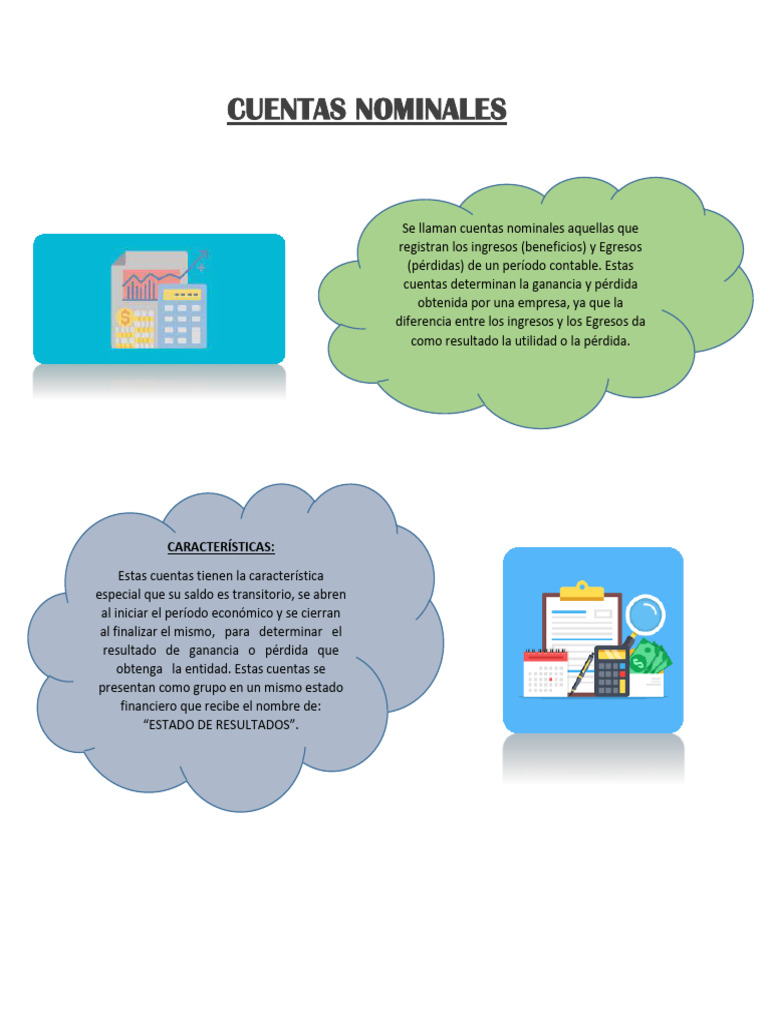 Cuentas Nominales | PDF | Contabilidad | Finanzas y dinero