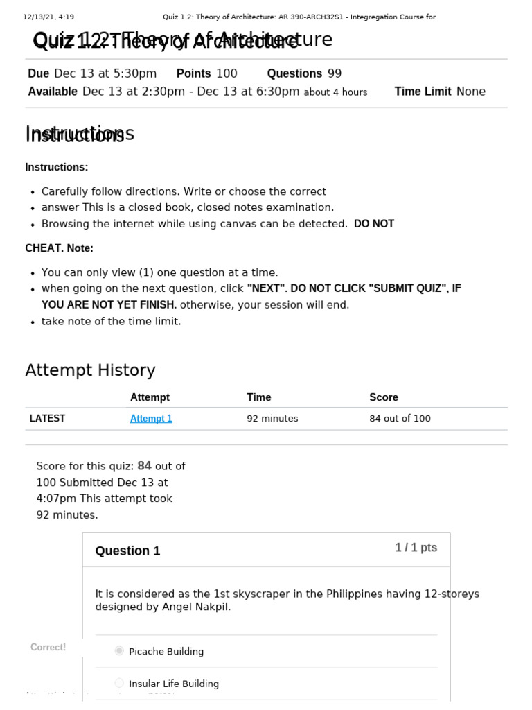 Ica 1 Toa and Id | PDF