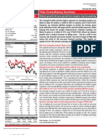 Tata Consultancy Services: ADD Target Price (INR) 1,304 Robust Growth Drivers Persist But Margins May Be Peaking