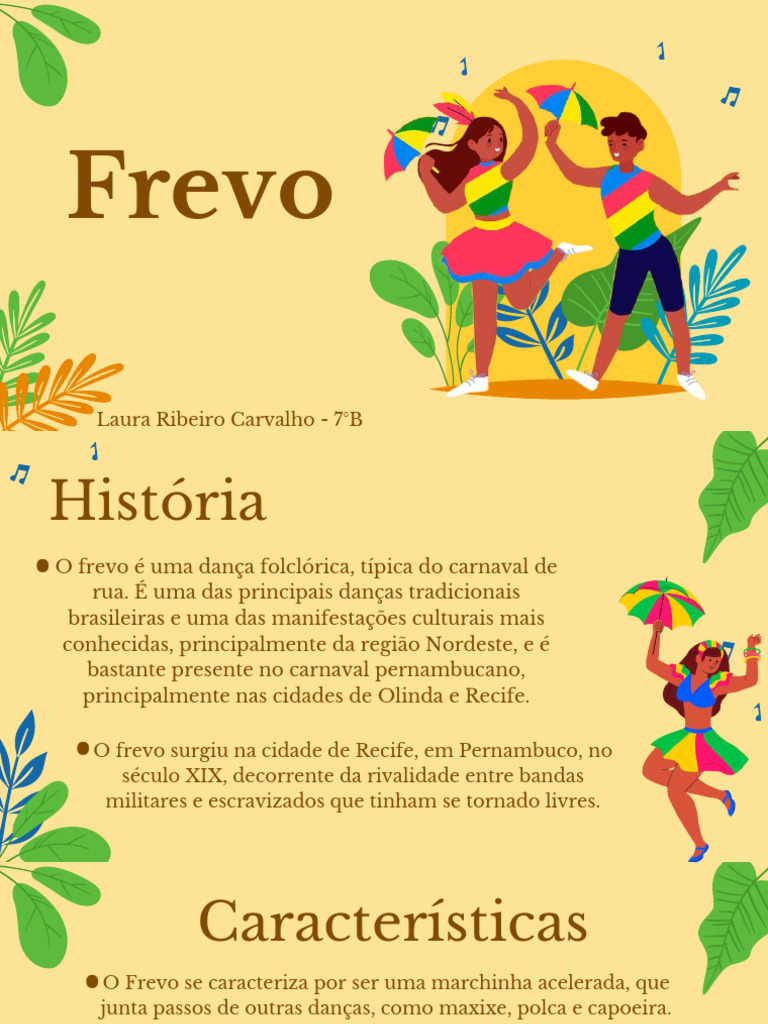 Características e História do Frevo | PDF | Arte | Clássicos