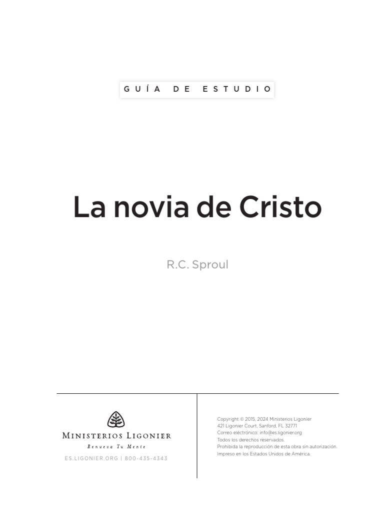 RTM La Novia de Cristo Guia de Estudio | PDF