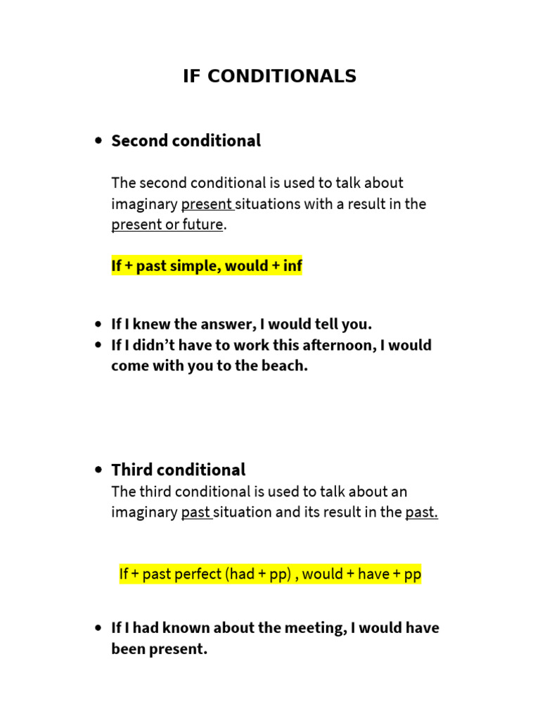 if conditional | PDF