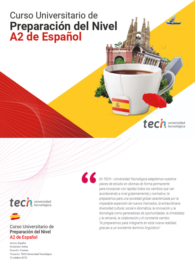 Curso Espanol A2 Pdf Simulación Aprendizaje