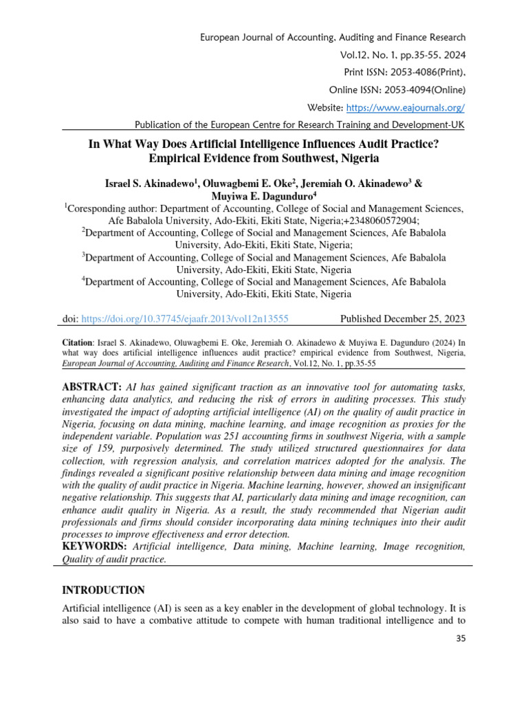 In What Way Does Artificial Intelligence | PDF