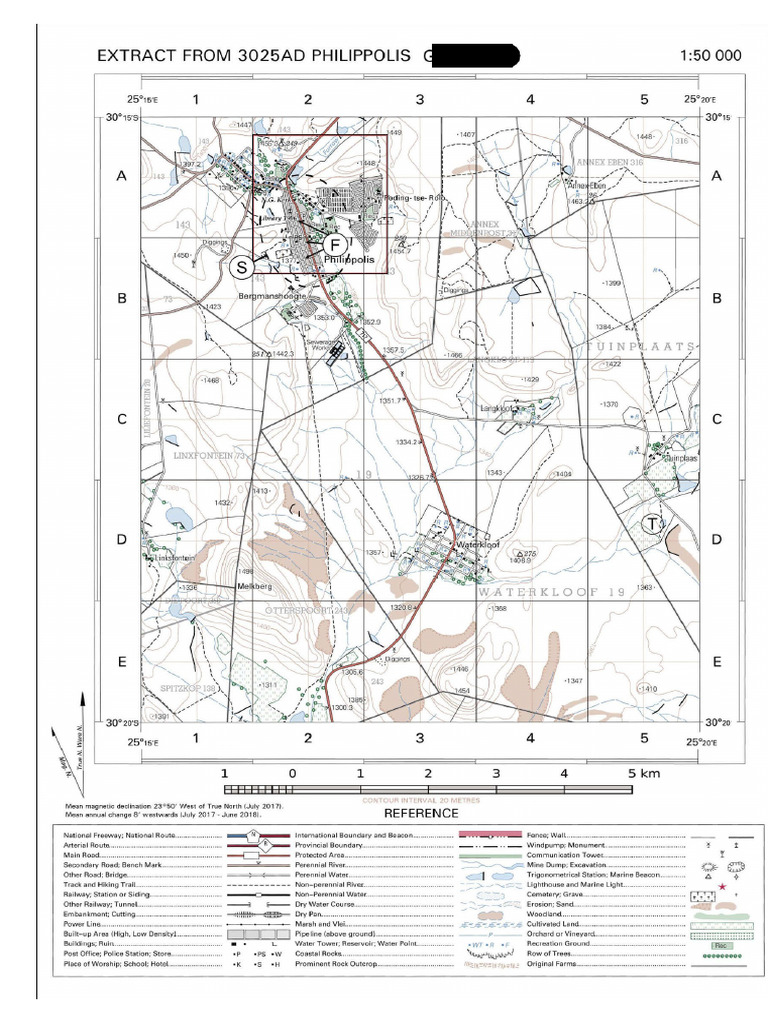 Philippolis Map | PDF