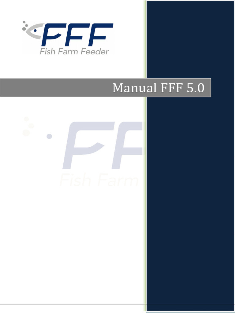 Manual FishFarmFeeder 5.0: Configuração | PDF | Finanças e ...