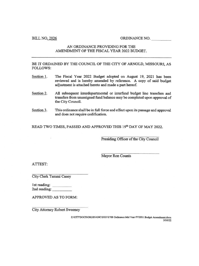 Bill 2826 | PDF