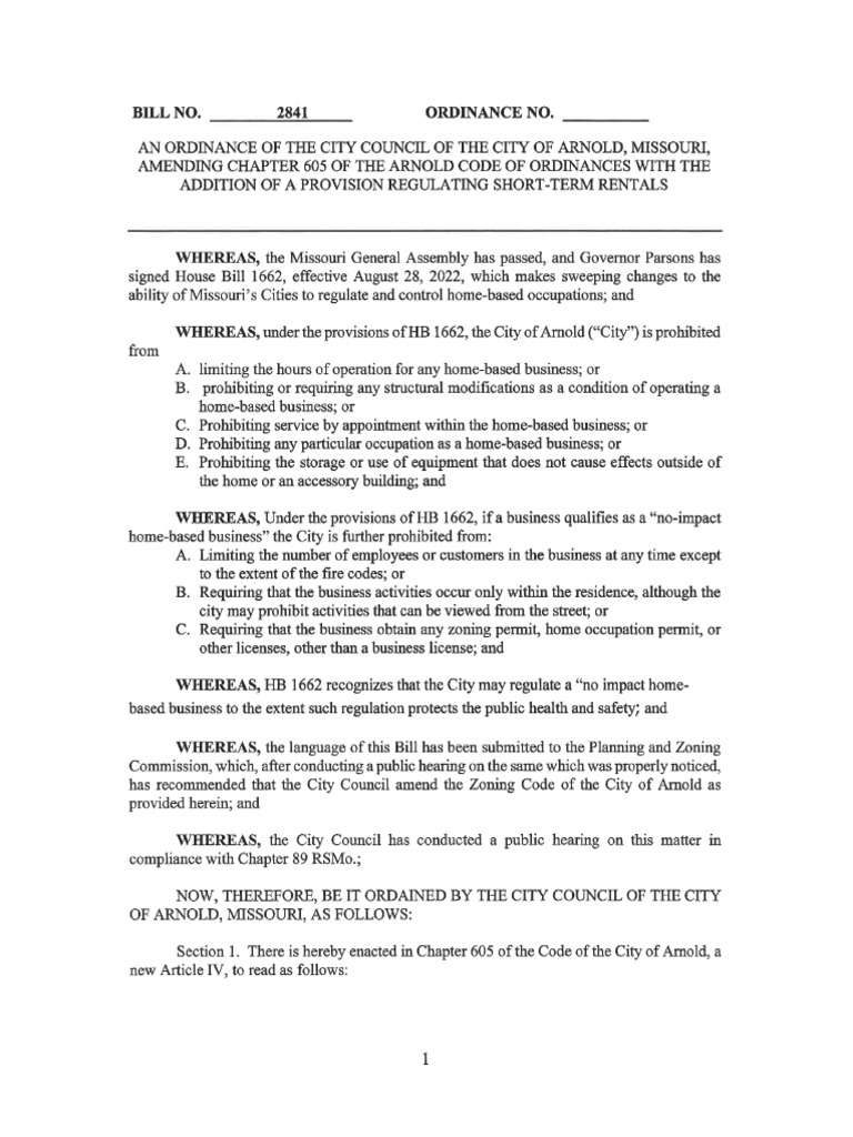 Bill 2841 | PDF