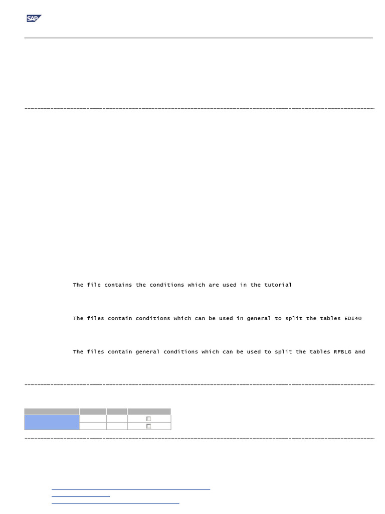 SPUMG Table Splitting Overview | PDF | Zip (File Format) | Computers