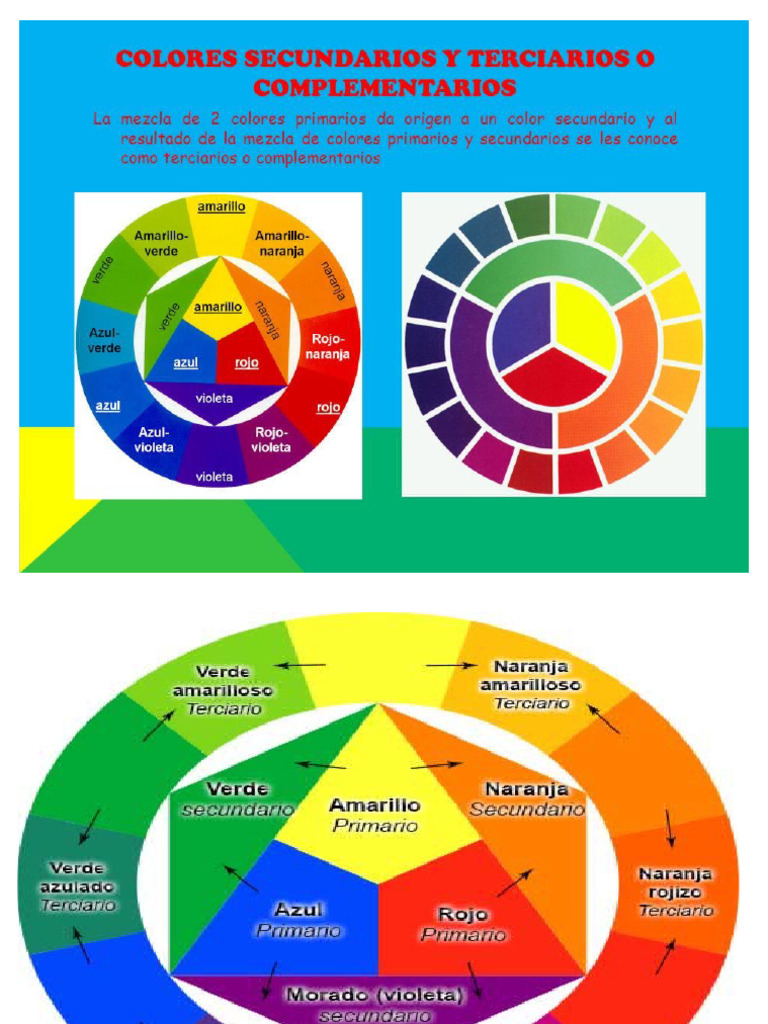 Colores Secundarios y Terciarios | PDF